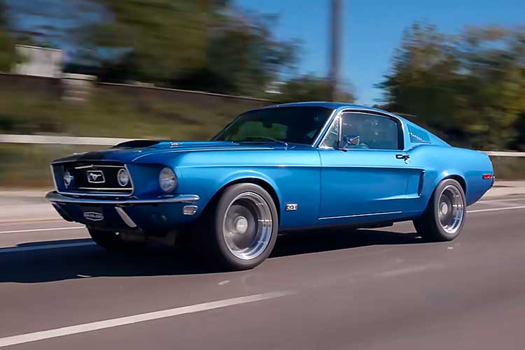 Video: Jay Leno Drives Revology's Supercharged '68 Mustang GT